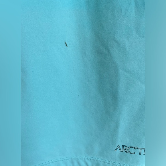 Arc’teryx Women’s Sz Small Long Sleeve Base Layer Shirt Teal Stain Outdoor - Picture 2 of 10